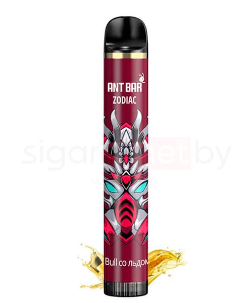 Электронная система курения ( одноразовая ) Smoant Ant Bar Zodiac 1000 mAh - Energy Drink ( Ледяной Энергетический Напиток ) ( 5 мл. )