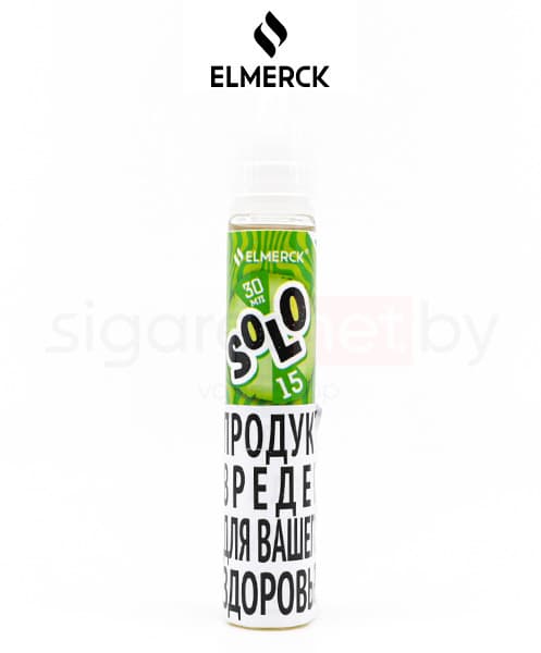 Жидкость ElMerck Solo №15 30 мл ( 6 мг ) ( Яблоко )