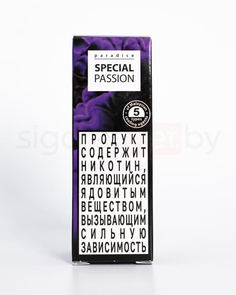 Жидкость PARADICE SALT - Special Passion 30 мл. ( 17 ± 3 мг )