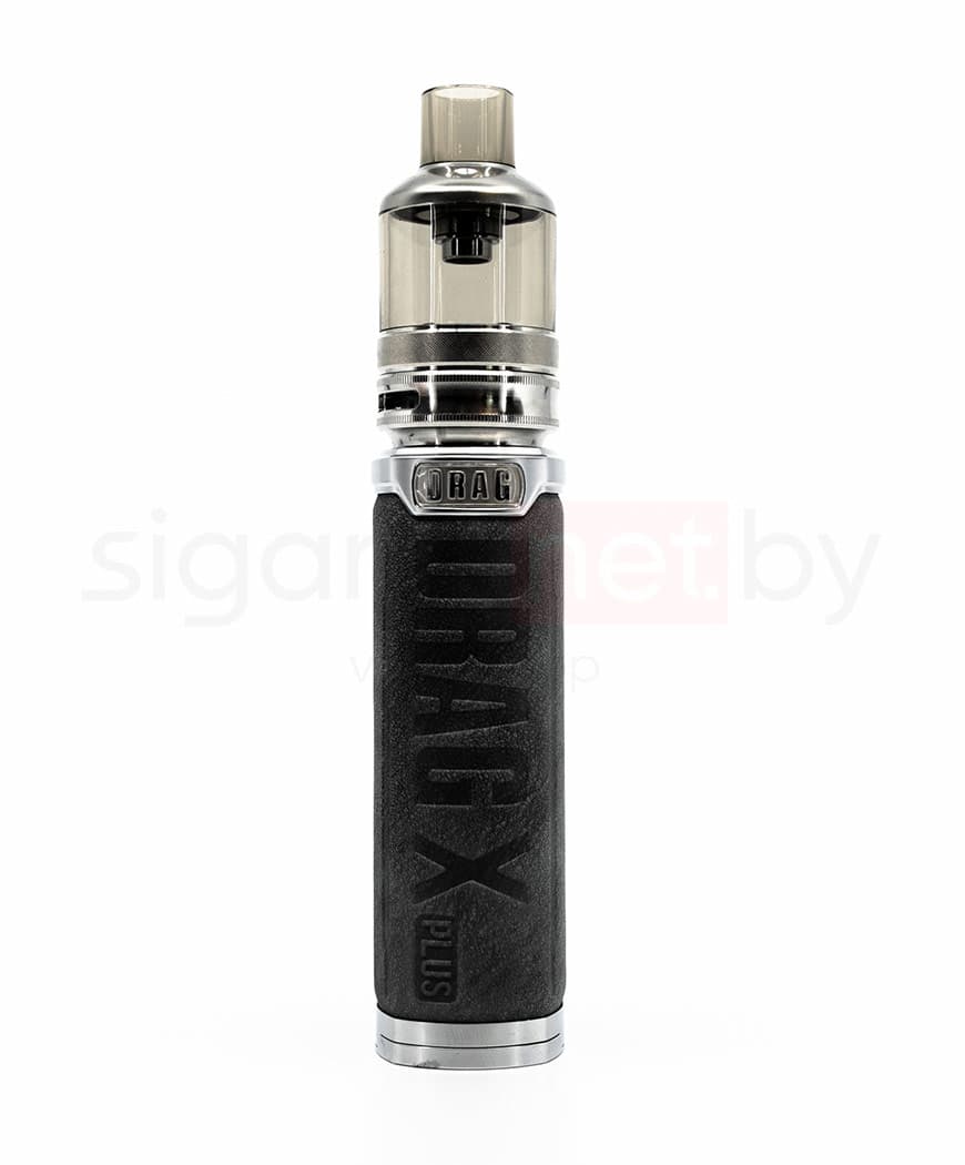 Стартовый комплект VOOPOO DRAG X Plus 100W с Баком TPP 2.0  - 5,5 мл ( без батареи ) ( Черный ) Pro Edition