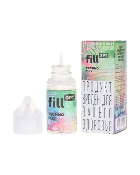 Жидкость fill GPT - Techno Elix ( Клюква Лайм ) 25 мл ( 15 ± 3 мг )