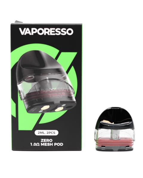 Картридж 2 мл для Vaporesso Zero S \ Zero 2 Mesh ( Черный  1.0 Ом )