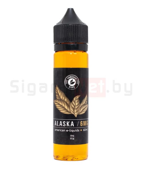 Жидкость Tobacco PIPE  ALASKA  ( Табак сладкая мята )  60 мл  ( 6 )