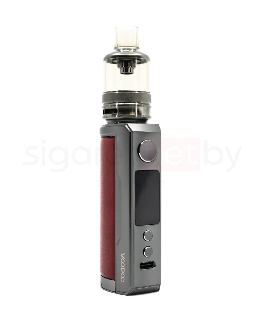 Стартовый комплект VOOPOO DRAG X Plus 100W Pod  - 5,5 мл ( без батареи ) ( Красно - Коричневый ) Marsala
