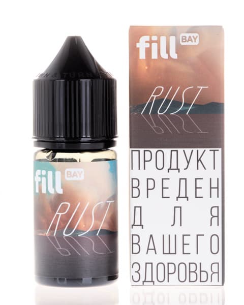 Жидкость fill BAY - Rust ( Ванильная Кола ) 25 мл ( 15 ± 3 мг )