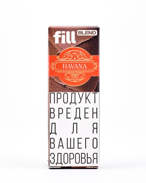 Жидкость fill BLEND - Havana ( Кубинская Сигара ) 25 мл ( 17 ± 3 мг )