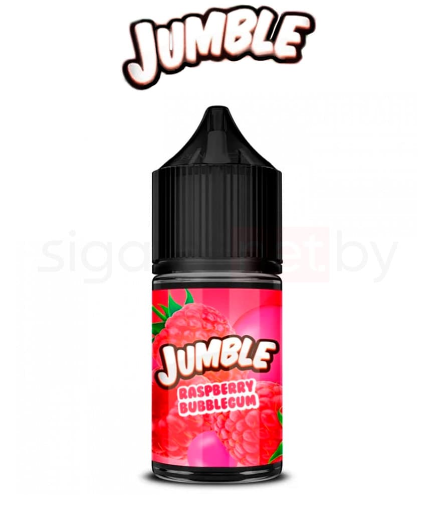 Жидкость Jumble SALT - Raspberry Bubblegum ( Сочный Баблгам с Малиновым Вкусом ) 30 мл ( 20 мг )