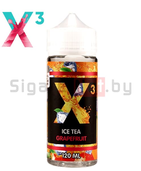 X-3 Ice Tea - Grapefruit, 120 мл (3 мг)