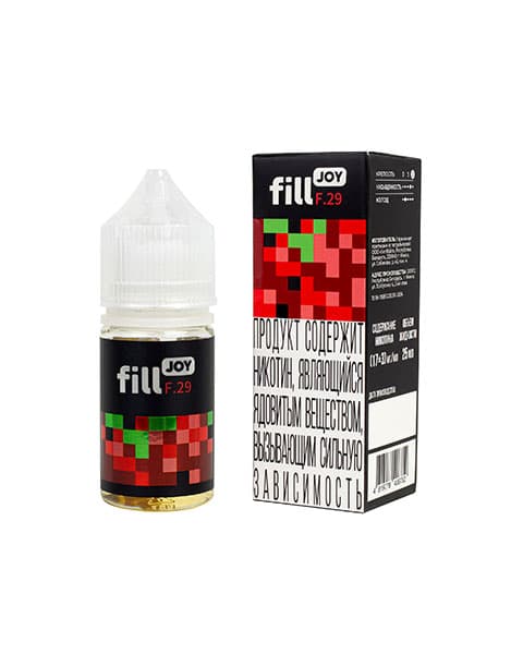 Жидкость fill JOY - Клубника ( F29 ) 25 мл ( 17 ± 3 мг )