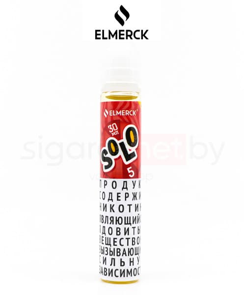 Жидкость ElMerck Solo №5 30 мл ( 6 мг ) ( Земляника )