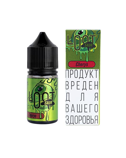 Вишня – Жидкость LOOT (SAUR) Cherys 25 мл ( 17 ± 3 мг )