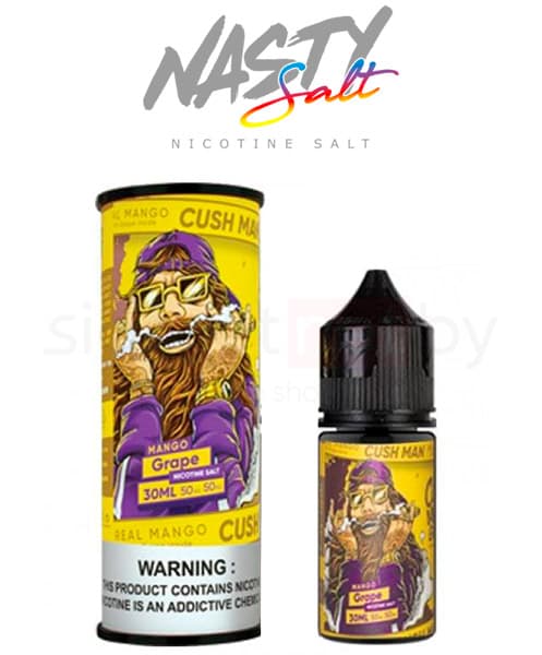 Жидкость Nasty CUSHMAN SALT - Mango Grape ( Манго с Виноградом ) 30 мл ( 20 мг )