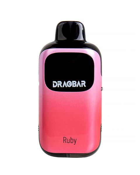 Комплект электронной системы курения ( многоразовая ) DRAGBAR 6000 - 650 mAh - Арбуз ( Ruby ) ( 2 + 10 мл. Крепость 17 ± 3 мг\ мл )