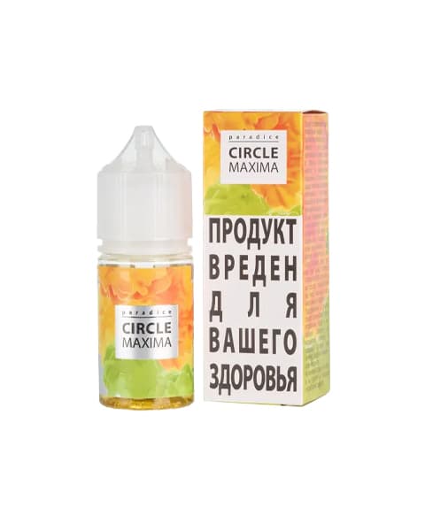 Жидкость Paradise - Circle Maxima 25 мл ( 17 ± 3 мг ) ( Цитрусовый Микс Помело )