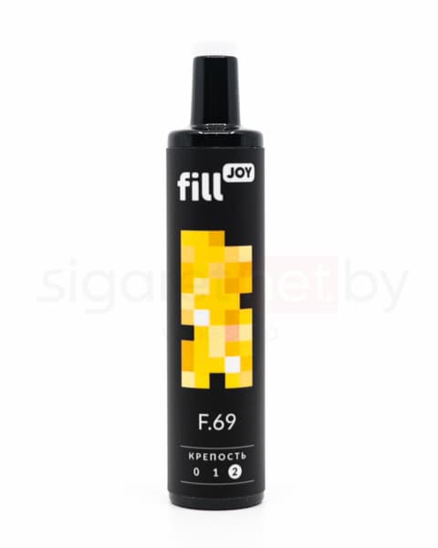 Электронная система курения ( одноразовая ) fill JOY 500 - 400 mAh - Банан ( F69 ) ( 2 мл. Крепость 17 ± 3 мг\ мл )