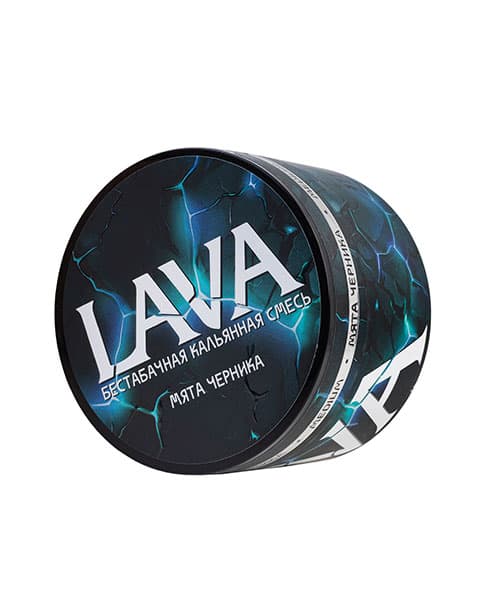 Бестабачная кальянная смесь LAVA - Черника Мята 50 гр. ( MEDIUM )
