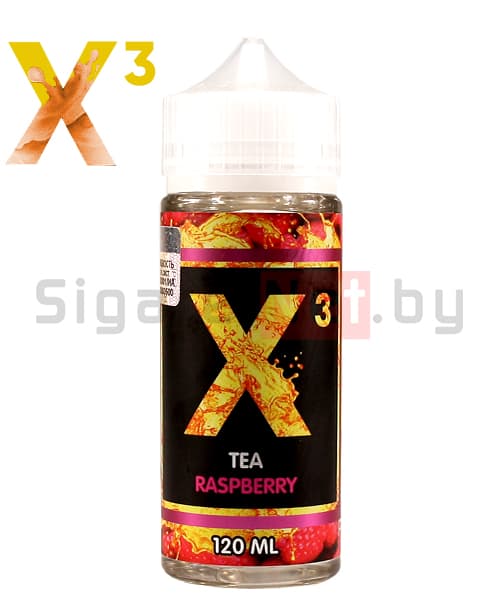 X-3 Tea - Raspberry, 120 мл (3 мг)