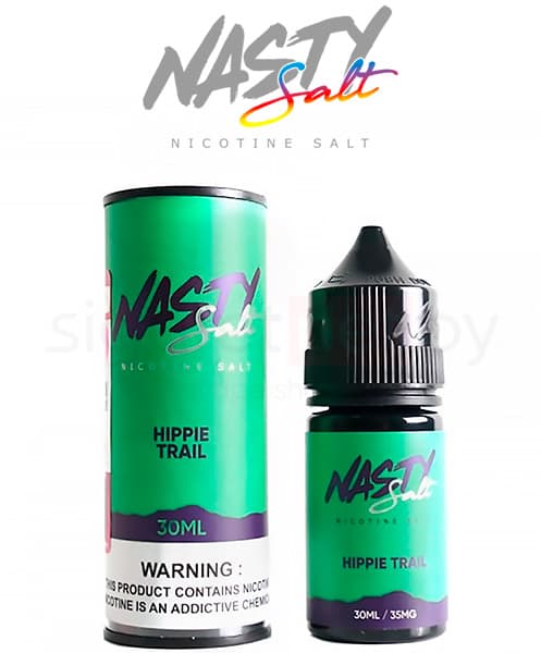 Жидкость Nasty Juice SALT - Hippie Trail ( Лайм, Лимон  с Холодком ) 30 мл ( 20 мг )