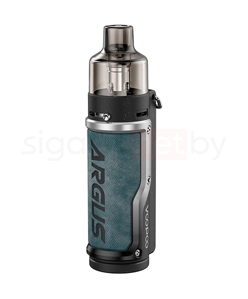 Стартовый комплект VOOPOO Argus 40W Pod - 1500 mAh - 4.5 мл. ( Серебристый ) Denim &amp; Silver