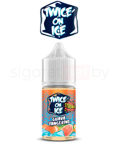 Жидкость Twice On Ice - Guava Tangerine ( Терпкий Охлаждающий Микс из Гуавы и Мандарина ) 30 мл ( 20 мг ) STRONG