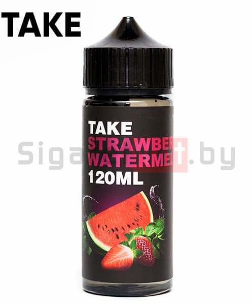 Take - Strawberry watermelon, (Клубника с арбузом) 120 мл (3 мг)