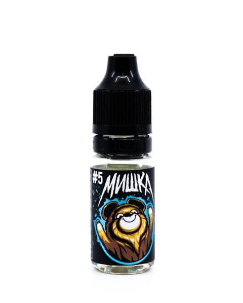 Жидкость МИШКА #5 10 мл ( 17 ± 3 мг ) ( Холодный Ананас )