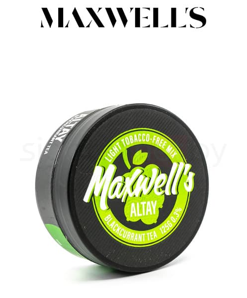 Бестабачная смесь для кальянов Maxwells - Altay ( Смородиновый Чай ) 125 г ( Light 0,3% )