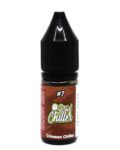 Жидкость Serial Chiller - #7 Багровый Чиллер 10 мл ( 17 ± 3 мг ) ( Клубника с Лимоном )