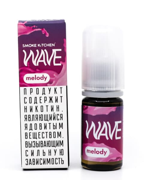 Жидкость SK WAVE SALT - Melody 10 мл ( 17 ± 3 мг ) ( Арбуз с Клубникой и Вишней )