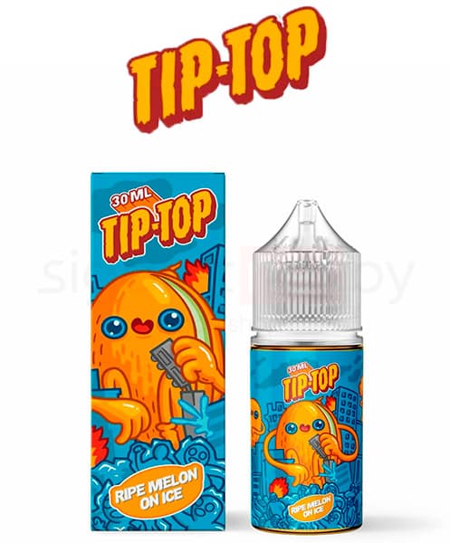 Жидкость Сinderella Tip-Top SALT - Ripe Melon on Ice ( Дыня с Холодком ) 30 мл ( 20 мг )