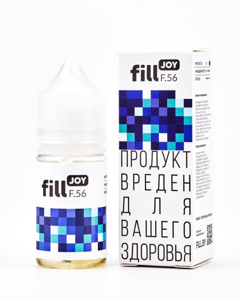 Жидкость fill JOY Классик - Черная Смородина Мята ( F56 ) 25 мл ( 6 ± 1 мг )