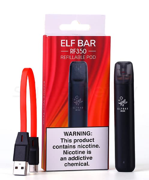 Стартовый комплект Elf Bar RF350 Pod - 350 mAh ( Черный )