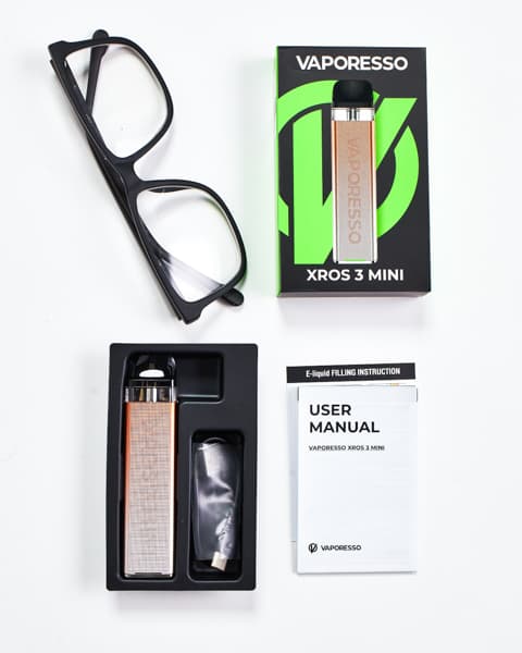 Вейп Vaporesso XROS 3 Mini Pod 1000 mAh - 2 мл. ( Золотой ) Phantom Gold