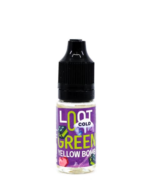 Жидкость Loot Cold SALT - Green Yellow Bomb 10 мл ( 15 ± 3 мг ) ( Киви Манго )