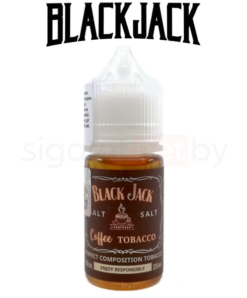 Жидкость BLACK JACK &quot;COFFEE TOBACCO&quot; 30 мл ( STRONG )