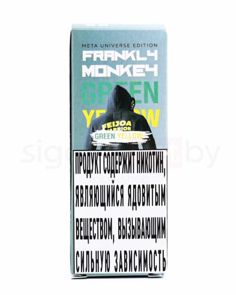 Жидкость Frankly Monkey Meta Universe Edition SALT - Green Yellow 30 мл ( 15 ± 3 мг ) ( Фейхоа )