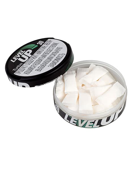 Никотиновые паучи Level UP TURBO ( Холодная Мята ) - 11 мг