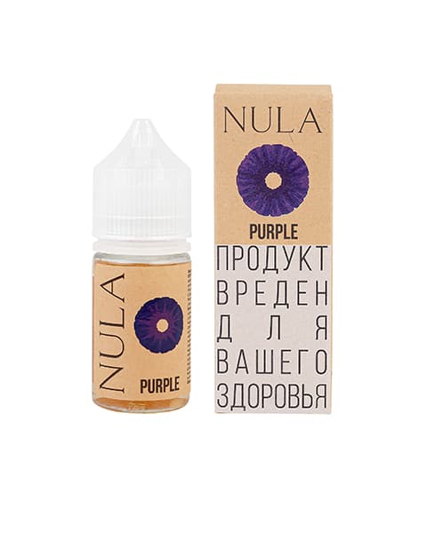 Жидкость NULA - Purple ( Кислый Виноград ) 25 мл ( 0 мг ) РБ