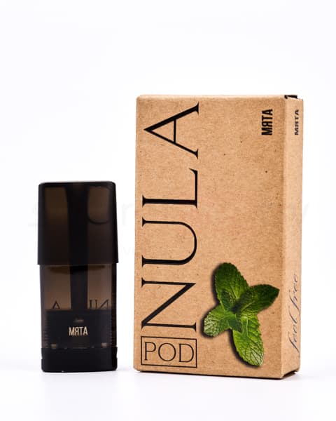 Заправленный картридж Nula POD - Мята ( 1.8 мл. 0 мг )