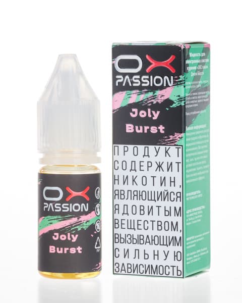 Жидкость OX Passion - Joly Burst 10 мл ( 17 ± 3 мг ) ( Клубника Киви )