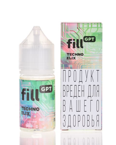 Жидкость FILL GPT - Techno Elix ( Клюква Лайм ) 25 мл ( 15 ± 3 мг )