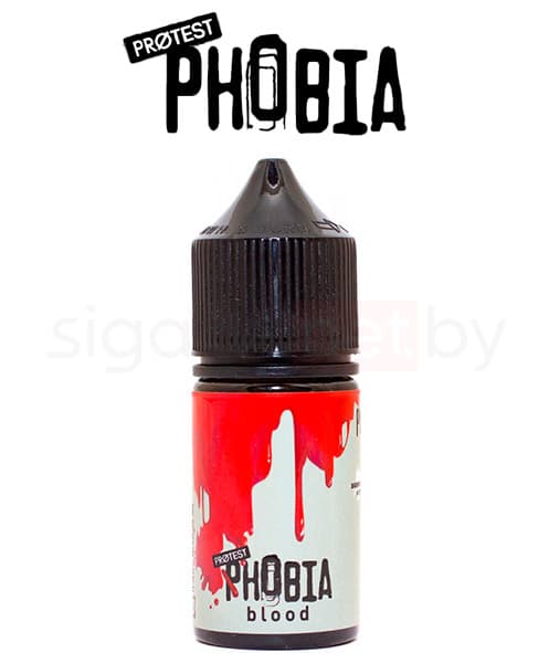 Жидкость Protest Phobia SALT - Blood 30 мл ( 25 мг )