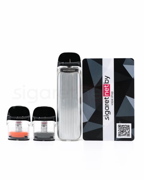 Вейп Vaporesso LUXE QS Pod 1000 mAh - 2 мл. ( Серебристый ) Silver