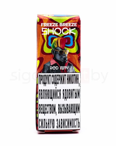 Жидкость Freeze Breeze Shock SALT - Red Way 30 мл ( 15 ± 3 мг ) ( Клюква )