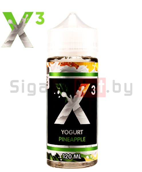 X-3 Yoghurt - Pineapple, 120 мл (3 мг)