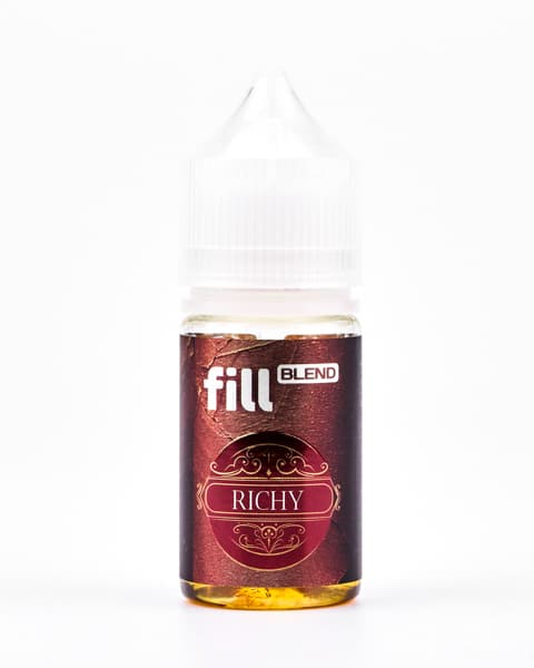 Жидкость fill BLEND - Richy ( Вишневый Табак ) 25 мл ( 17 ± 3 мг )