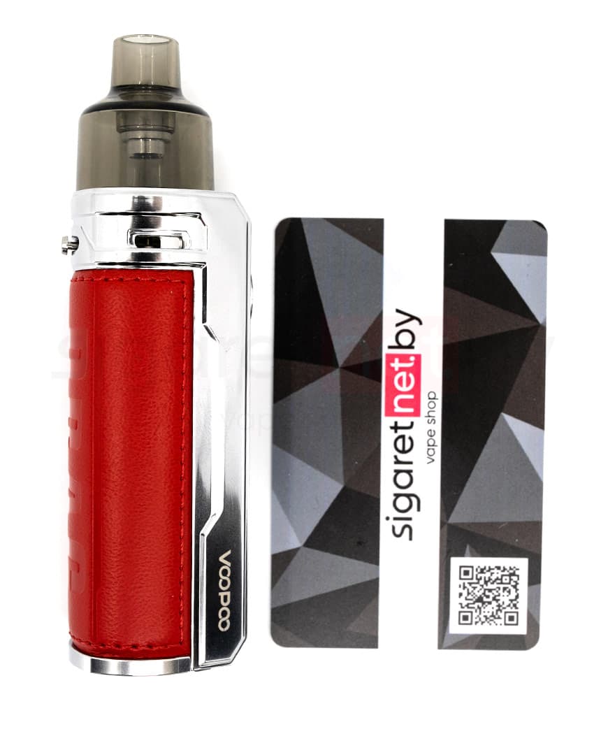Стартовый комплект VOOPOO DRAG S 60W VW Pod  - 4,5 мл 2500 mAh ( Серебристо - Синий )