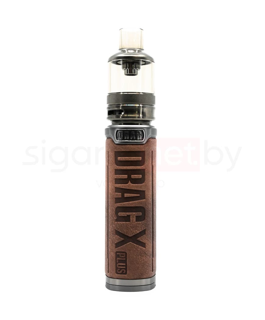 Стартовый комплект VOOPOO DRAG X Plus 100W Pod  - 5,5 мл ( без батареи ) ( Коричневый ) Sandy Brown