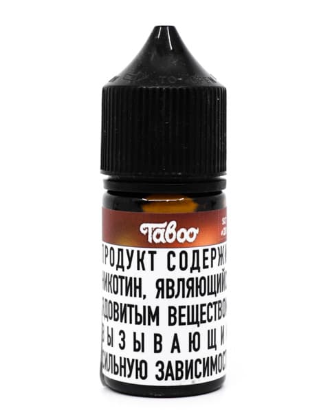 Жидкость TABOO SALT - #20 30 мл ( 17 ± 3 мг ) ( Конфеты с Клубникой и Гуавой )