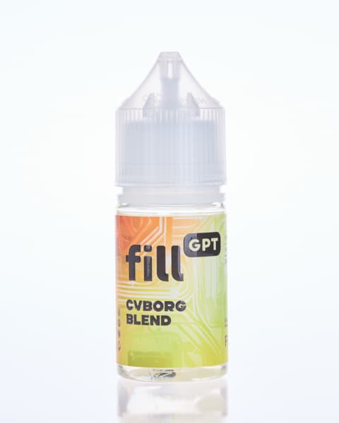 Жидкость FILL GPT - Cyborg Blend ( Манго Банан ) 25 мл ( 15 ± 3 мг )